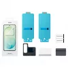 Samsung Galaxy S26 FE Funda transparente con película AR - Funda protectora transparente antirreflectante con sistema de sujeción para gadget-case