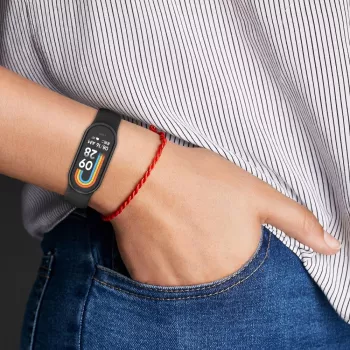 TECH-PROTECT ICONBAND Correa de repuesto de silicona para Xiaomi Smart Band 8 / 8 NFC, Beige
