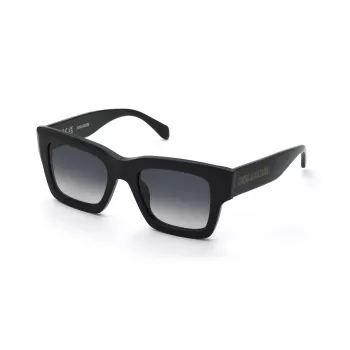 ZADIG & VOLTAIRE Gafas de sol para mujer SZV421-500700 - Montura de acetato, lentes grises de policarbonato, protección UV400, 50/21/140 mm