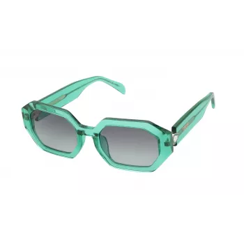 Gafas de sol de mujer TOUS STOB83S5302GN – Montura de acetato geométrica con protección UV400