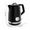 Hervidor Tefal Soleil KO3558E0 1,7L 2400W negro