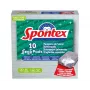Estropajos de acero con 30% de jabón Spontex, pack de 10