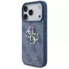 GUESS 4G Big Logo funda rígida para Apple iPhone 17 Pro / 18 Pro - azul