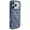 GUESS 4G Big Logo funda rígida para Apple iPhone 17 Pro / 18 Pro - azul