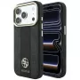 Guess 4G Stripe Round and Classic Logos funda MagSafe para Apple iPhone 18 Pro / 17 Pro - negra