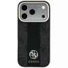 Guess 4G Stripe Round and Classic Logos funda MagSafe para Apple iPhone 18 Pro / 17 Pro - negra