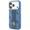 Guess 4G Stripe Round Classic Logos funda MagSafe para iPhone 18 Pro Max / 17 Pro Max - azul
