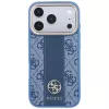 Guess 4G Stripe Round Classic Logos funda MagSafe para iPhone 18 Pro Max / 17 Pro Max - azul