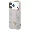 GUESS 4G Stripe Round and Classic Logos funda MagSafe para iPhone 18 Pro Max / 17 Pro Max - Rosa