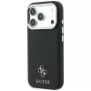 Guess Saffiano Small 4G & Classic Logo funda MagSafe para Apple iPhone 17 Pro Max / 18 Pro Max - negro