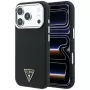 Guess Kevlar Triangle Logo funda MagSafe para iPhone 17 Pro / 18 Pro - negro