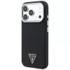 Guess Kevlar Triangle Logo funda MagSafe para iPhone 17 Pro / 18 Pro - negro