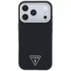 Guess Kevlar Triangle Logo funda MagSafe para iPhone 17 Pro / 18 Pro - negro