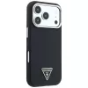 Guess Kevlar Triangle Logo funda MagSafe para iPhone 17 Pro / 18 Pro - negro