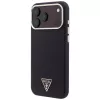 Guess Kevlar Triangle Logo funda MagSafe para iPhone 17 Pro / 18 Pro - burdeos