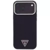 Guess Kevlar Triangle Logo funda MagSafe para iPhone 17 Pro / 18 Pro - burdeos