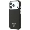 GUESS Kevlar Triangle Logo funda MagSafe para iPhone 17 Pro / 18 Pro - marrón