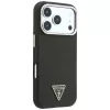 GUESS Kevlar Triangle Logo funda MagSafe para iPhone 17 Pro Max / 18 Pro Max - marrón