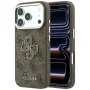Guess 4G & Big Resin Logo funda para iPhone 17 Pro Max / 18 Pro Max - marrón