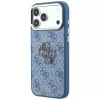 Guess 4G & Big Resin Logo funda para iPhone 17 Pro / 18 Pro - azul claro