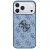Guess 4G & Big Resin Logo funda para iPhone 17 Pro / 18 Pro - azul claro