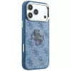 Guess 4G & Big Resin Logo funda para iPhone 17 Pro / 18 Pro - azul claro