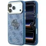 GUESS 4G & Big Resin Logo funda para iPhone 17 Pro Max / 18 Pro Max - azul claro