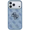 GUESS 4G & Big Resin Logo funda para iPhone 17 Pro Max / 18 Pro Max - azul claro