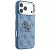 GUESS 4G & Big Resin Logo funda para iPhone 17 Pro Max / 18 Pro Max - azul claro