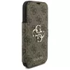Guess Book 4G Metal Logo Funda para Apple iPhone 18 Pro / 17 Pro – Marrón