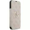 GUESS Book 4G Metal Logo Funda tipo libro para iPhone 18 Pro Max / 17 Pro Max - Rosa