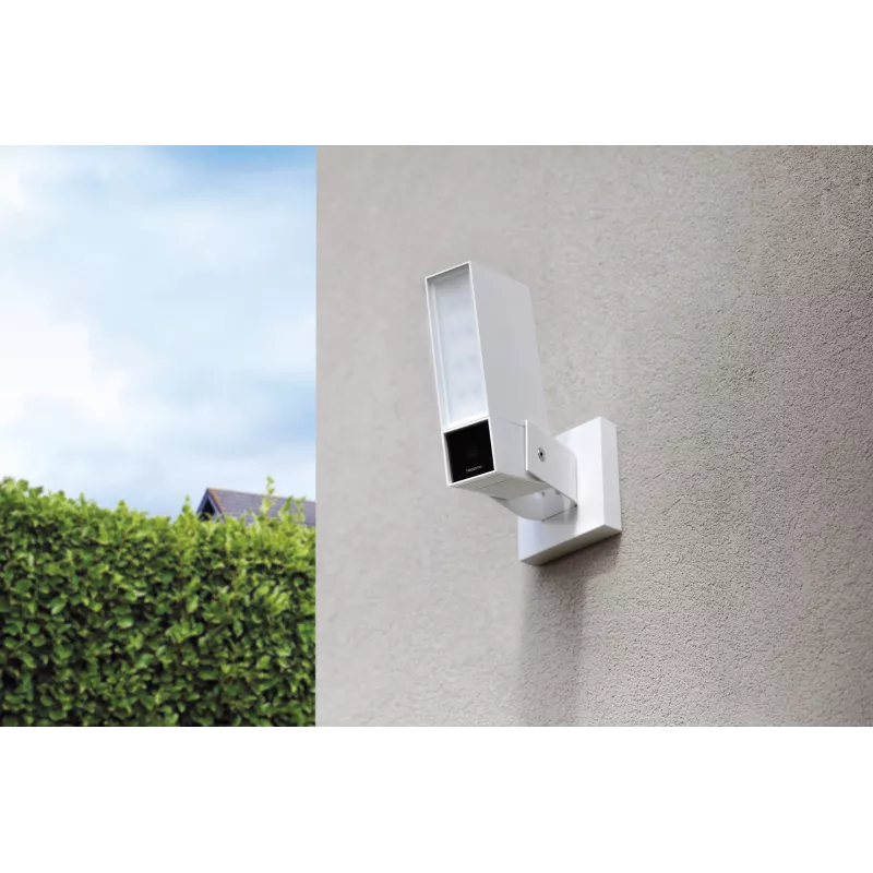 Netatmo Cámara exterior inteligente con sirena NOC-S-W-EC (Blanco)