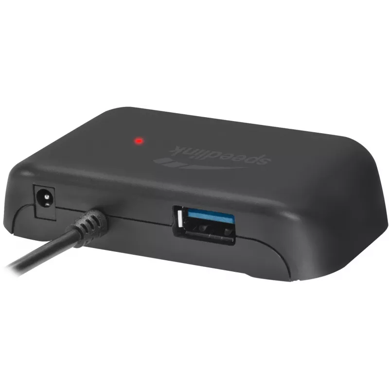 Speedlink Snappy Evo hub USB-C a USB 3.0 de 4 puertos (SL-140202-BK)