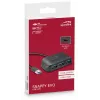 Speedlink Snappy Evo hub USB 3.1 de 4 puertos (SL-140109-BK)