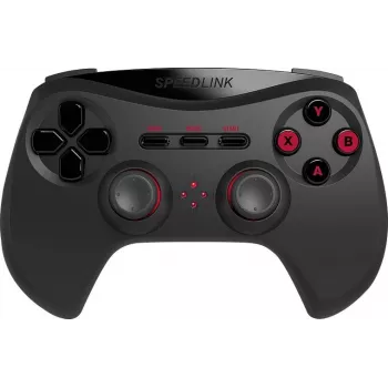 Speedlink Strike NX mando inalámbrico para PC/PS3, negro (SL-650100-BK-01)