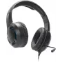 SPEEDLINK SL-450305-BK Auriculares gaming on-ear con cable y micrófono con cancelación de ruido, USB-A, altavoces de 30mm, cable de 1,8m, Negro