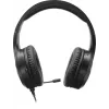 SPEEDLINK SL-450305-BK Auriculares gaming on-ear con cable y micrófono con cancelación de ruido, USB-A, altavoces de 30mm, cable de 1,8m, Negro