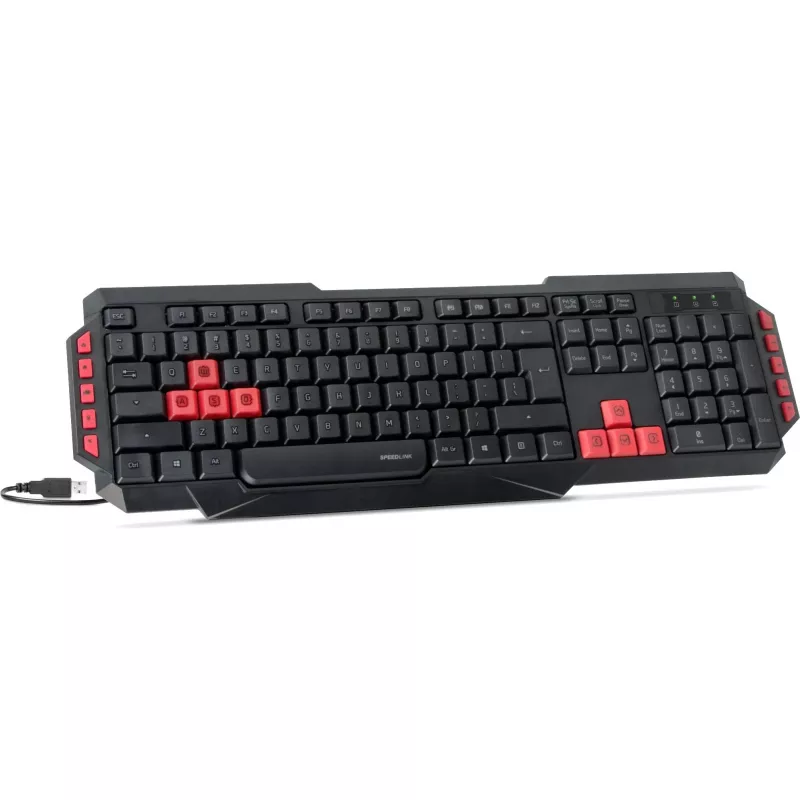 Speedlink Ludicium teclado gaming, distribución nórdica (SL-670009-BK-NC)