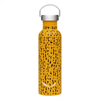 SALEWA Aurino botella 0,75 l Gold Spotted – botella de agua de aluminio ligera