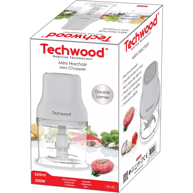 Techwood THA-350 mini picadora (THA-350)