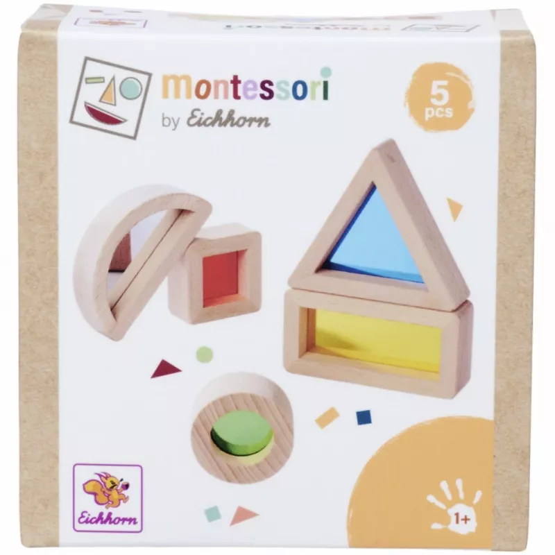 Eichhorn Montessori bloques de construcción de ventana