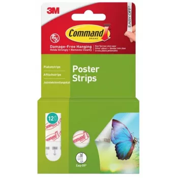 3M Command tiras para pósteres, 12 uds. (7100336670)