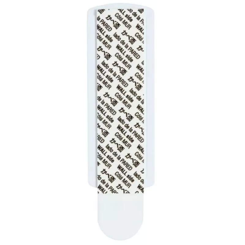3M Command colgador de cuadros para soporte de dientes de sierra, 1 gancho + 2 tiras, blanco (7100336642)