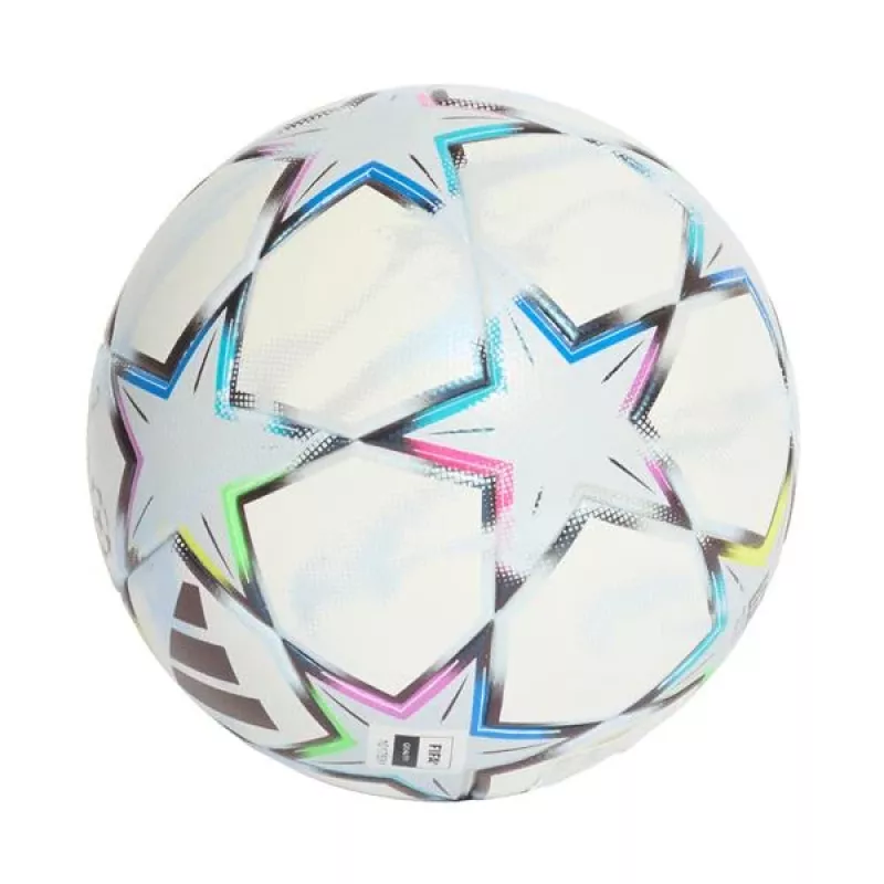 adidas UCL League 26/27 League Stage Box balón de fútbol talla 5 blanco azul rosa verde KE9771