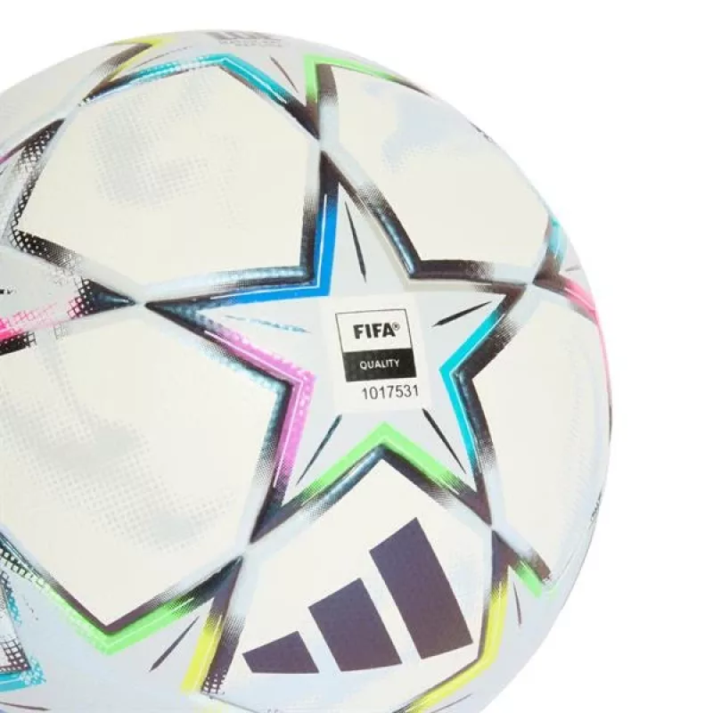 adidas UCL League 26/27 League Stage Box balón de fútbol talla 5 blanco azul rosa verde KE9771