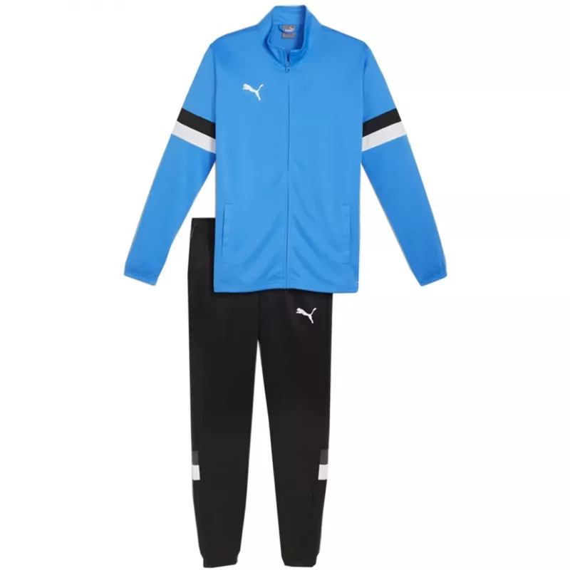 PUMA hombre Team Rise chándal en azul y negro (talla M)