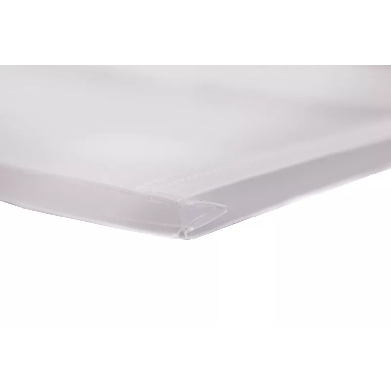 FolderSys Carpeta de documentos A6 con fuelle, transparente mate
