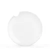 FIFTYEIGHT 2 Plato llano con borde mordido 28 cm blanco