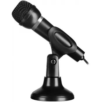 Speedlink Capo Desk & Hand micrófono para ordenador, negro (SL-8703-BK)