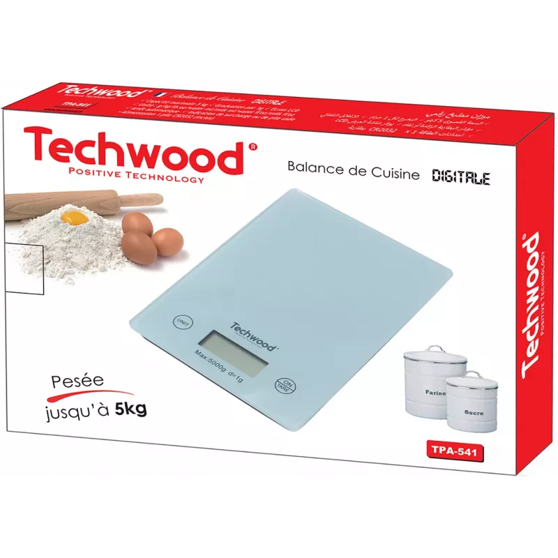Techwood TPA-541 báscula de cocina digital (TPA-541)